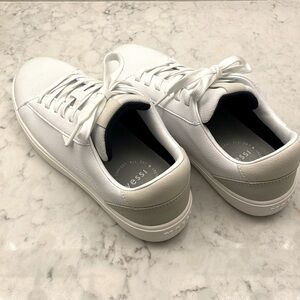 Vessi Women’s Soho Sneaker - Ivory White on Dune Beige - Size 7